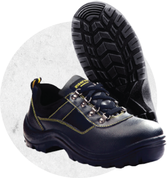 G3 - Basic Lace-Up Safety Shoes
